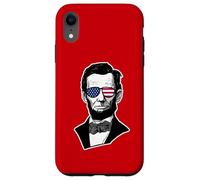 Carcasa para iPhone XR Gafas de Sol Abraham Lincoln USA