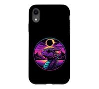Carcasa para iPhone XR Gafas de Sol Vaporwave Dragon Eclipse Solar