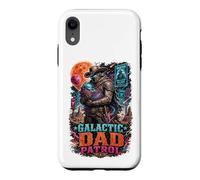 Carcasa para iPhone XR Galactic Space Cowboy Dad Patrol Scifi Western Father's Day