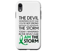 Carcasa para iPhone XR Gallbladder Cancer Warriors I Am The Storm, I Will Survive