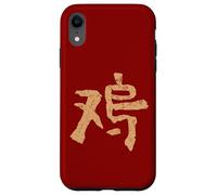 Carcasa para iPhone XR Gallo (Chino) Signo del Zodiaco Tinta Horóscopo