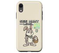 Carcasa para iPhone XR Gamer Egg Hunt Nivel 67 Videojuego Bunny Retro Estética