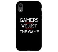 Carcasa para iPhone XR Gamers Can't Die We Just Restart The Game Funny Gaming Meme