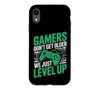 Carcasa para iPhone XR Gamers Don't Get Older We Just Level Up Funny Gamer Retro