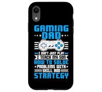 Carcasa para iPhone XR Gaming Dad I Don't Just Play I Enseño a Mi Hijo Cómo Resolver Pro