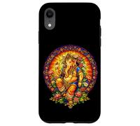 Carcasa para iPhone XR Ganesha Vitral Mandala Hindú Dios Hinduismo Yoga