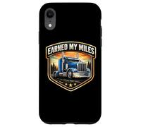 Carcasa para iPhone XR Ganó mis Millas Camionero Camionero Camionero Camión Broma