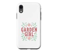 Carcasa para iPhone XR Garden Girl Wildflower Gardencore Cottage Mariquita