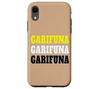 Carcasa para iPhone XR Garifuna Love Garinagu Afro Caribbean Garifuna Bandera Garifuna