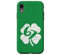 Carcasa para iPhone XR Gen Alpha Slang 6-7 Grunge Irlandés Adolescente Seis Siete Meme Trébol