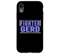 Carcasa para iPhone XR GERD Fighter Gastroesophageal Reflux Disease Camiseta