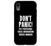 Carcasa para iPhone XR Gerente de Servicio de Intervención en Crisis