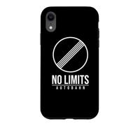 Carcasa para iPhone XR Germany Autobahn NO Speed Limit Sign Symbol BUNDESAUTOBAHN