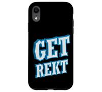Carcasa para iPhone XR Get Rekt Funny Online Gaming Competitive Esports Gamer