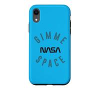 Carcasa para iPhone XR Gimme Space de la NASA con el Logotipo de Gusano de la NASA