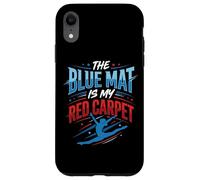 Carcasa para iPhone XR Gimnasia Alfombra Azul Alfombra Roja Cita Gimnasta