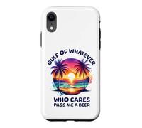 Carcasa para iPhone XR Golfo de lo Que Sea México o América Que se preocupe Pásame una Cerveza