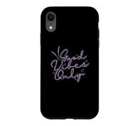 Carcasa para iPhone XR Good Vibes Only Lavender Garden Fragancia Planta