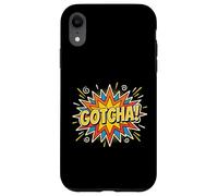 Carcasa para iPhone XR Gotcha April Fools Day Broma Humor Broma Comedia Joker