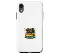 Carcasa para iPhone XR Gráfico de Caos y acción táctica de Paintball Battle Duo