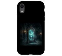 Carcasa para iPhone XR Gráfico de Mystic Mirror Portal Gothic Fantasy Magic Realm