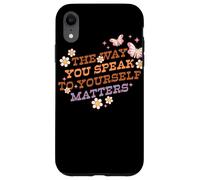 Carcasa para iPhone XR Gráfico Retro La Forma en Que hablas tú Mismo Importa