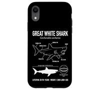 Carcasa para iPhone XR Gran Tiburón Blanco Anatomía Océano