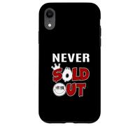 Carcasa para iPhone XR Granate Rojo Borgoña Never Sold out Burdeos Gráfi