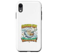 Carcasa para iPhone XR Graveyard Shift Graduate Night Hustle Life
