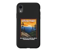 Carcasa para iPhone XR Great Smoky Mountains Vintage WPA National Park Smokies