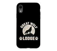 Carcasa para iPhone XR Great Wolf Lodge Lovers Outdoor Adventure Enthusiast Graphic
