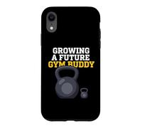 Carcasa para iPhone XR Growing A Future Gym Buddy Prenatal Halterofilia