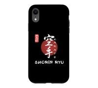Carcasa para iPhone XR Grupo de caligrafía Japonesa Shorin Ryu Karate y Artes Marciales
