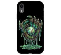 Carcasa para iPhone XR Guante de béisbol Drip Boy Monster Slime Melting Sport Goteo