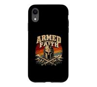 Carcasa para iPhone XR Guerrero Cristiano Armado por Fe Armadura De Dios