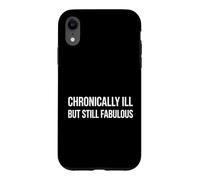 Carcasa para iPhone XR Guerrero Spoonie Crónicamente Enfermo Pero Todavía Fabuloso