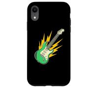 Carcasa para iPhone XR Guitarra eléctrica Retro Lightning Bolt Rock Music Graphic