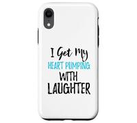 Carcasa para iPhone XR Hago Que mi corazón palpite de Risa