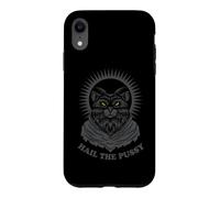 Carcasa para iPhone XR Hail The Pussy Goth Satan Clothing Gothic Hail Satan