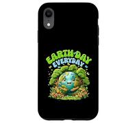 Carcasa para iPhone XR Happy EarthDay Save The Planet Kawaii Día de la Tierra Todos los días