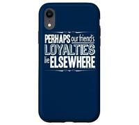 Carcasa para iPhone XR Harry Potter Loyalties Lie Elsewhere Quote