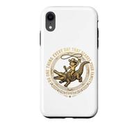 Carcasa para iPhone XR Haz una Cosa Cada día Que asuste a tu Familia cocodrilo