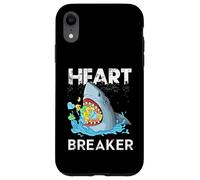 Carcasa para iPhone XR Heart Breaker Shark Shirt Valentine Shark Shirt Valentines