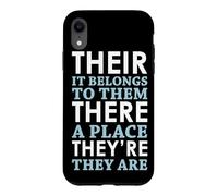 Carcasa para iPhone XR Her There Are - Inglés Gramática
