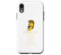 Carcasa para iPhone XR Heracles World Tour - Casco Griego Antiguo - Mitología