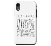 Carcasa para iPhone XR Herramientas de reparación de automóviles Fixologist Mechanic Vintage Patent Print