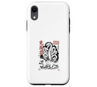 Carcasa para iPhone XR Hidra Monstruo Marino Arte Japonés Ukiyo-e