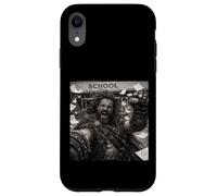 Carcasa para iPhone XR Highlander Último Día De Escuela Vacaciones De Verano Divertido Selfie