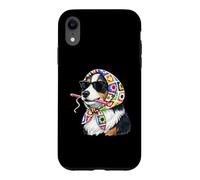 Carcasa para iPhone XR Hilo de Ganchillo Cuadrado Australiano de Perro Pastor Australiano