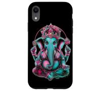 Carcasa para iPhone XR Hindú Ganesha Puja Elefante Dios India Meditación Yoga Murti